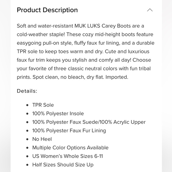 Muk Luk Carey boots 9 NIP - Picture 6 of 7